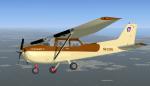 FSX Cessna 172 SP Skyhawk brown and tan livery paclage